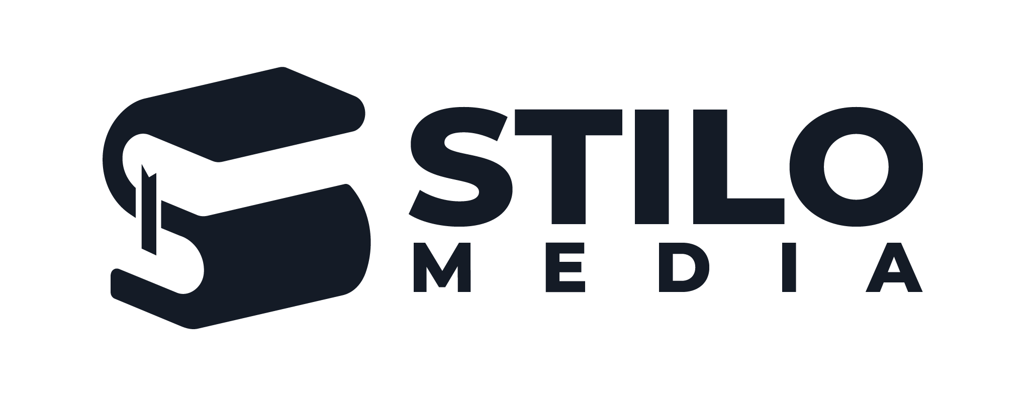 Logo negro de Stilo Media